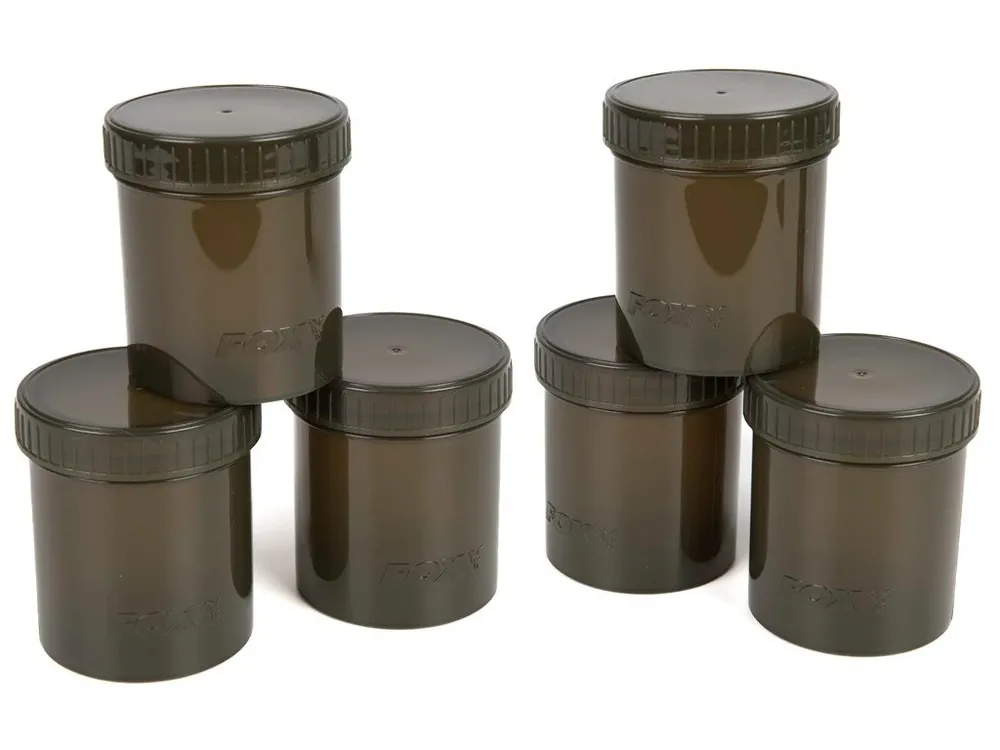 Finální Výprodej Fox Krabička Na Nástrahy Edges Hookbaits Pots Full 6 ks