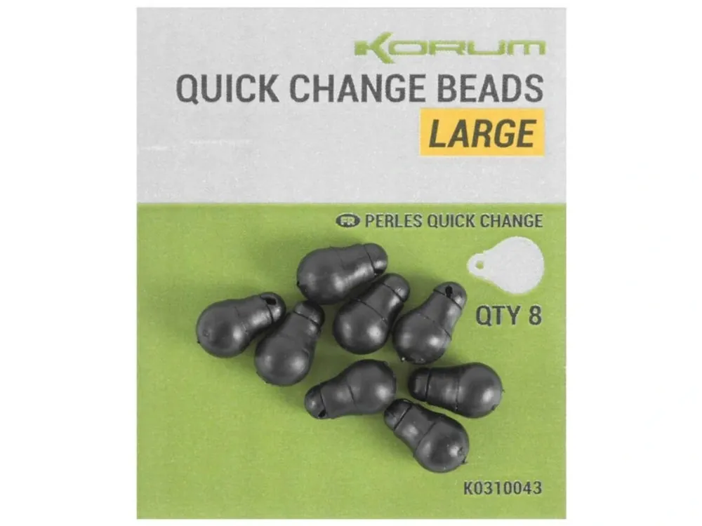 Korum Zarážky Quick Change Beads 8 ks Expresní Doručení