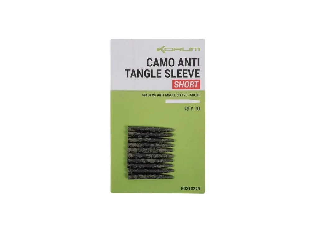 Časově Omezené Korum Převleky Camo Anti Tangle Sleeve Short 10 ks