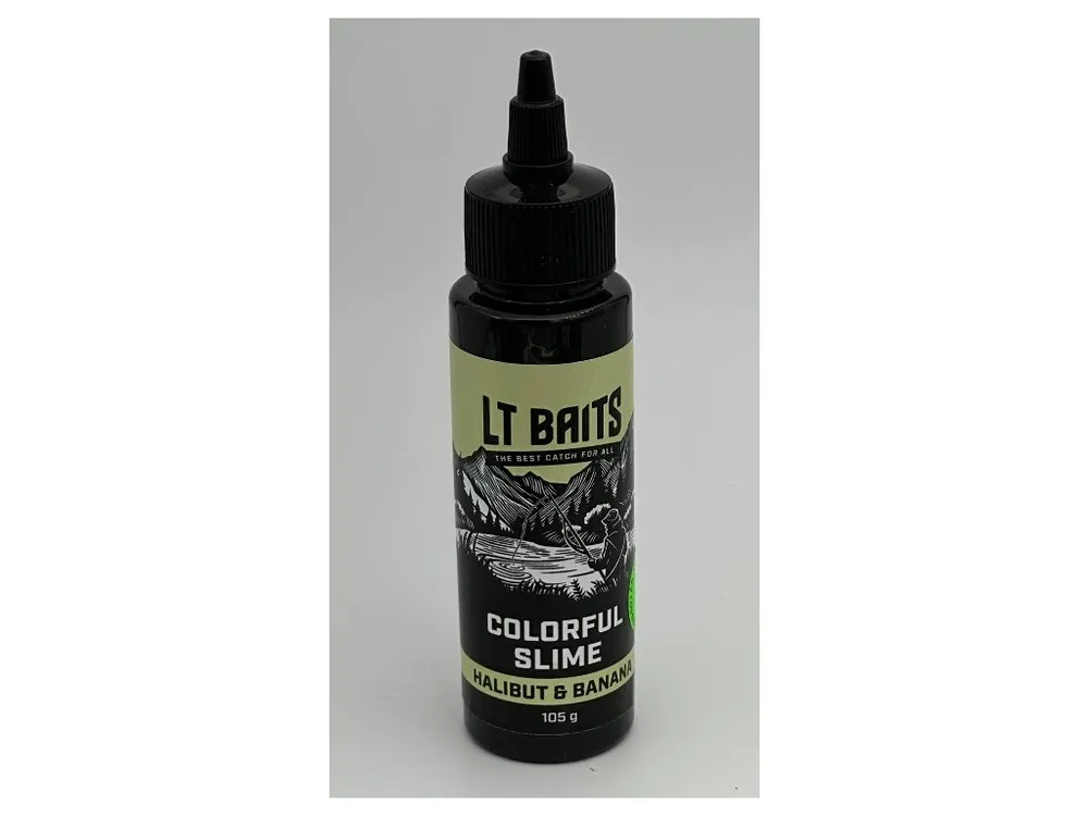 LT Baits Dip Colorfull Slime Halibut & Banán 105 g Rychlé Dodání