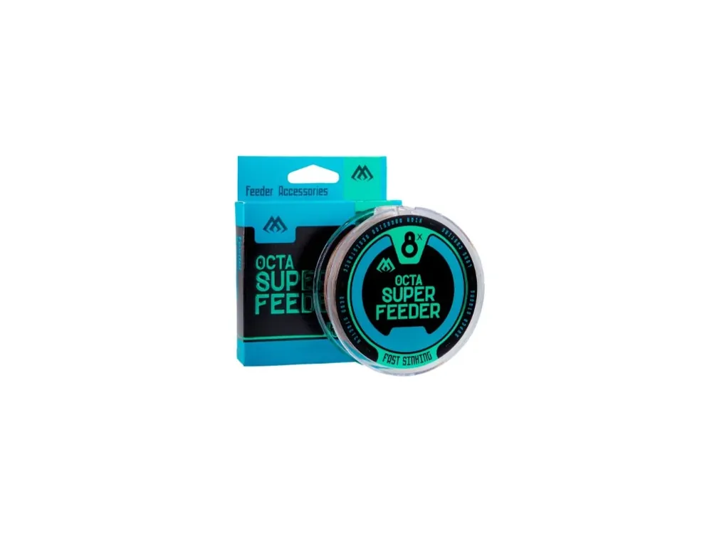 Pletená Šňůra Mikado Octa Super Feeder Sinking 150 m 0,14 mm/10,40 kg Omezená Nabídka