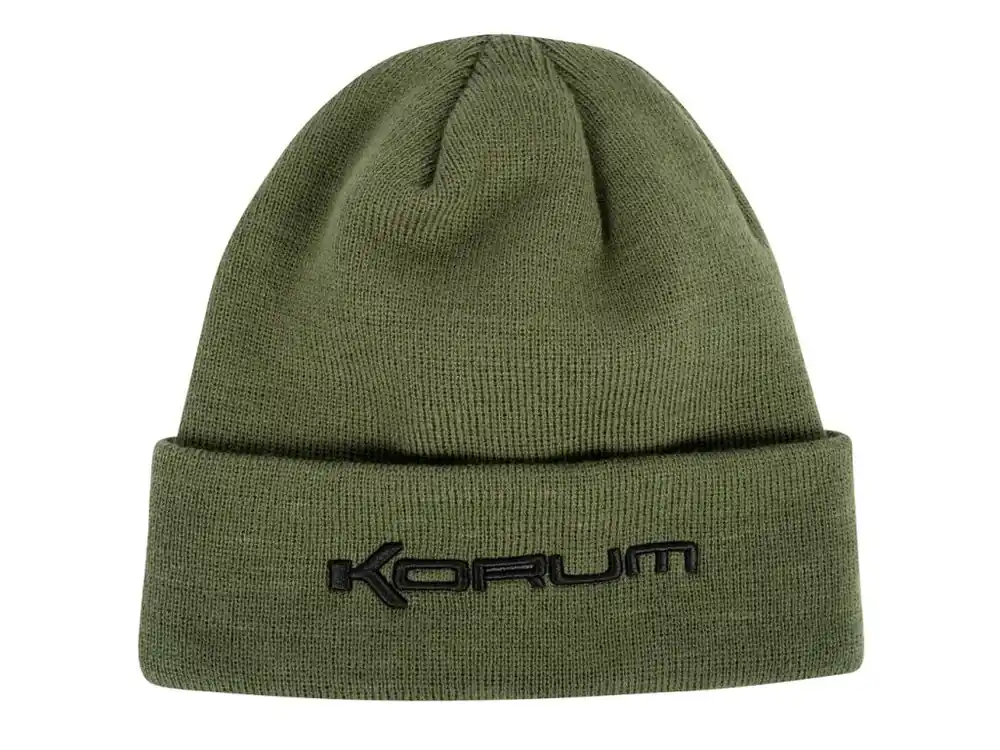 Značkový Korum Čepice Classic Olive Beanie