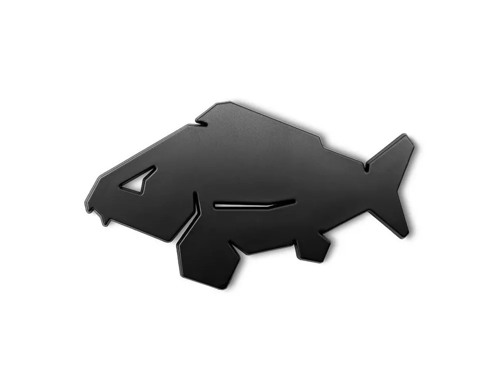 Dokud Zásoby Vydrží Delphin 3D Nálepka Carp Černá