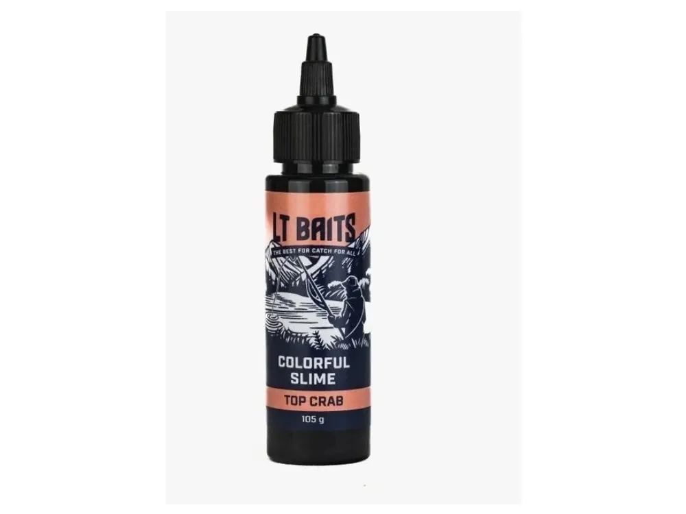 Finální Výprodej LT Baites Dip Colorfull Slime Top Crab 105 g