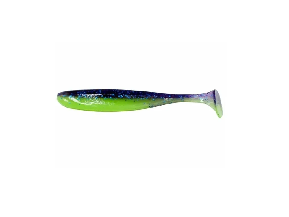 Keitech Gumová Nástraha Easy Shiner 4‘‘ 10cm Violet Lime Belly PAL06T (7ks) Finální Výprodej