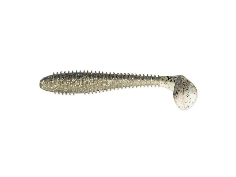Sleva Keitech Gumová Nástraha Swing Impact Fat 3,8" 9,5cm Bluegill Flash 418T (6ks)