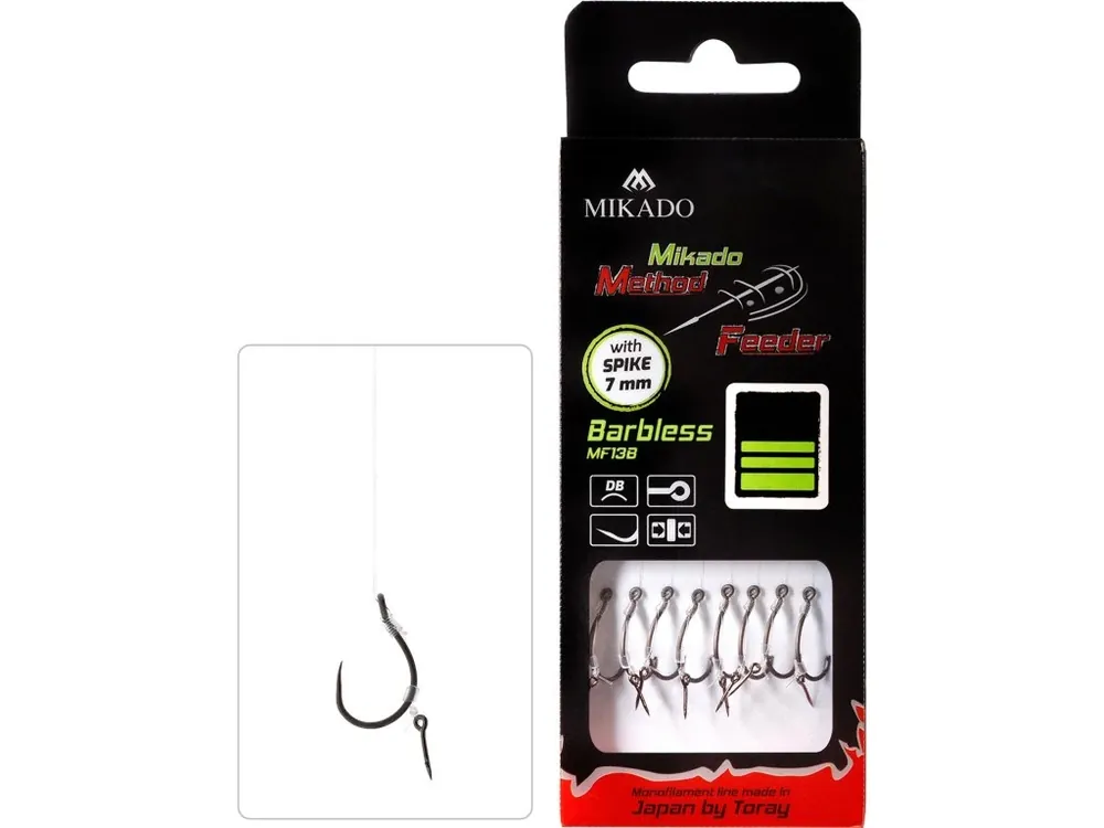 Mikado Návazec Method Feeder Bez Protihrotu Spike Monofilament - 8 ks Objednat Nyní