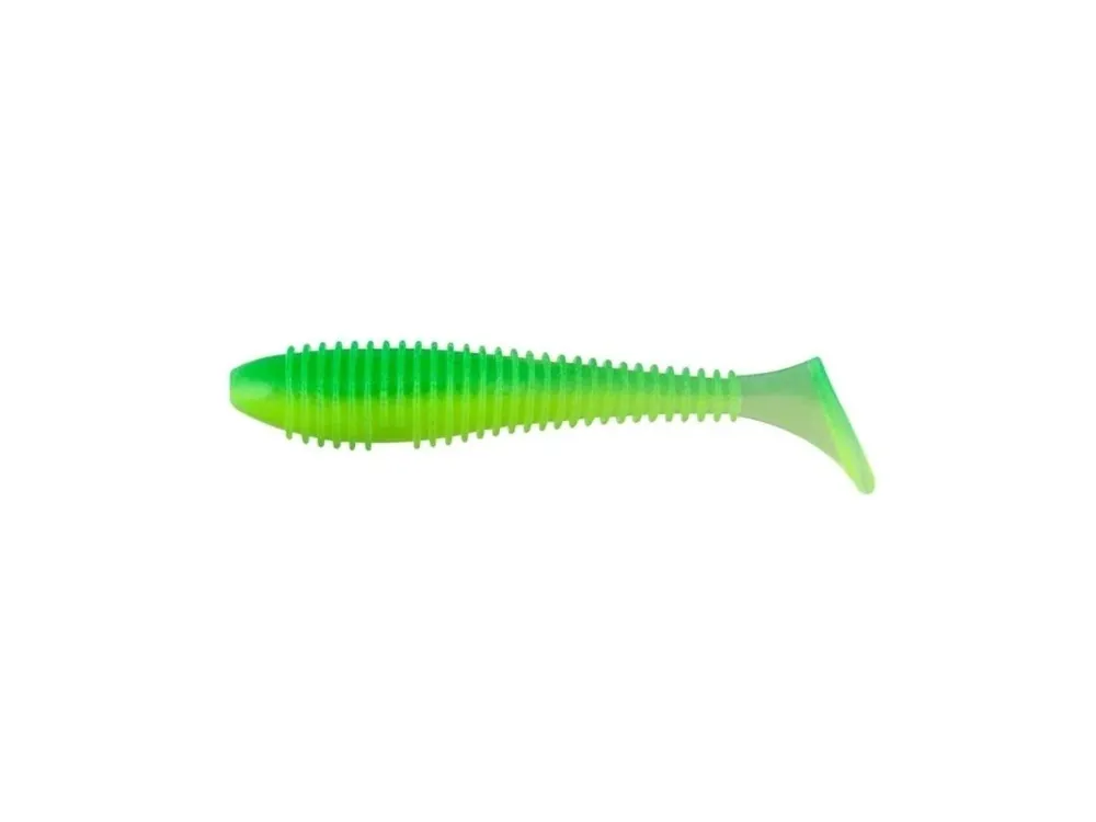 Výprodej Keitech Gumová Nástraha Swing Impact Fat 4,8" 12cm Lime Chartreuseglow EA11T (5ks)