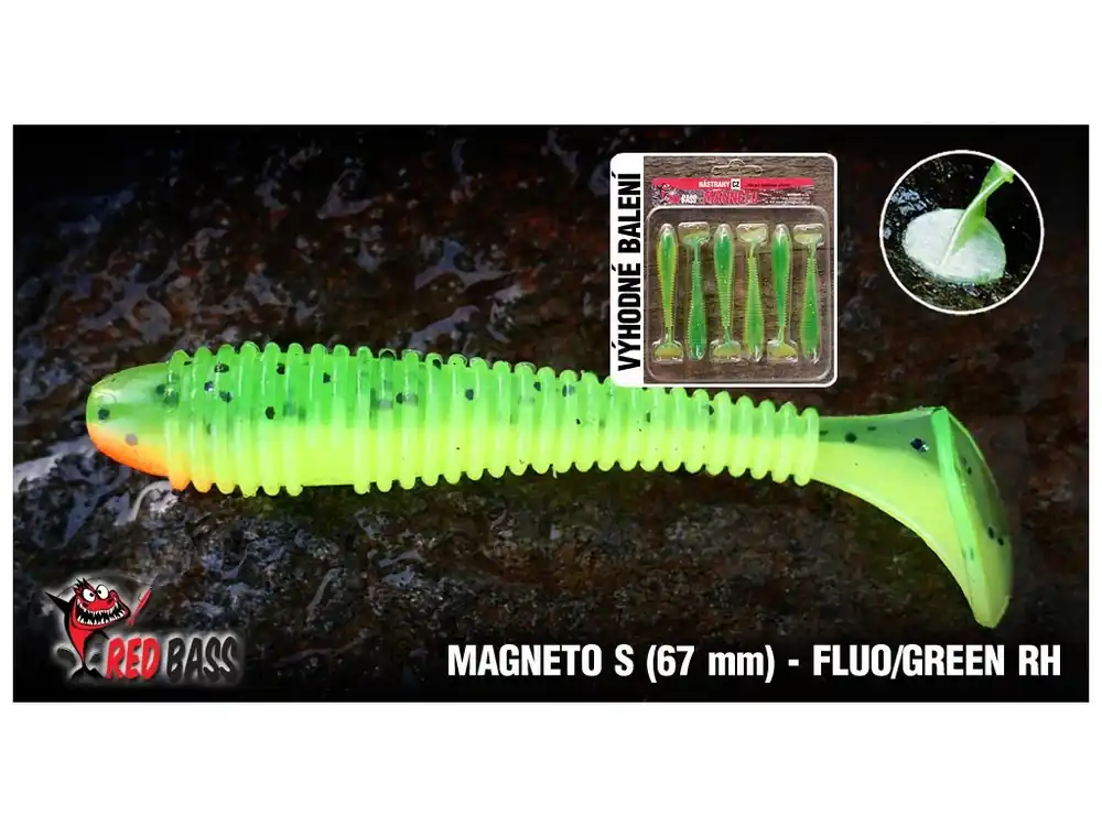Cenově Výhodný RedBass Ripper Magneto FluoGreen RH - UV