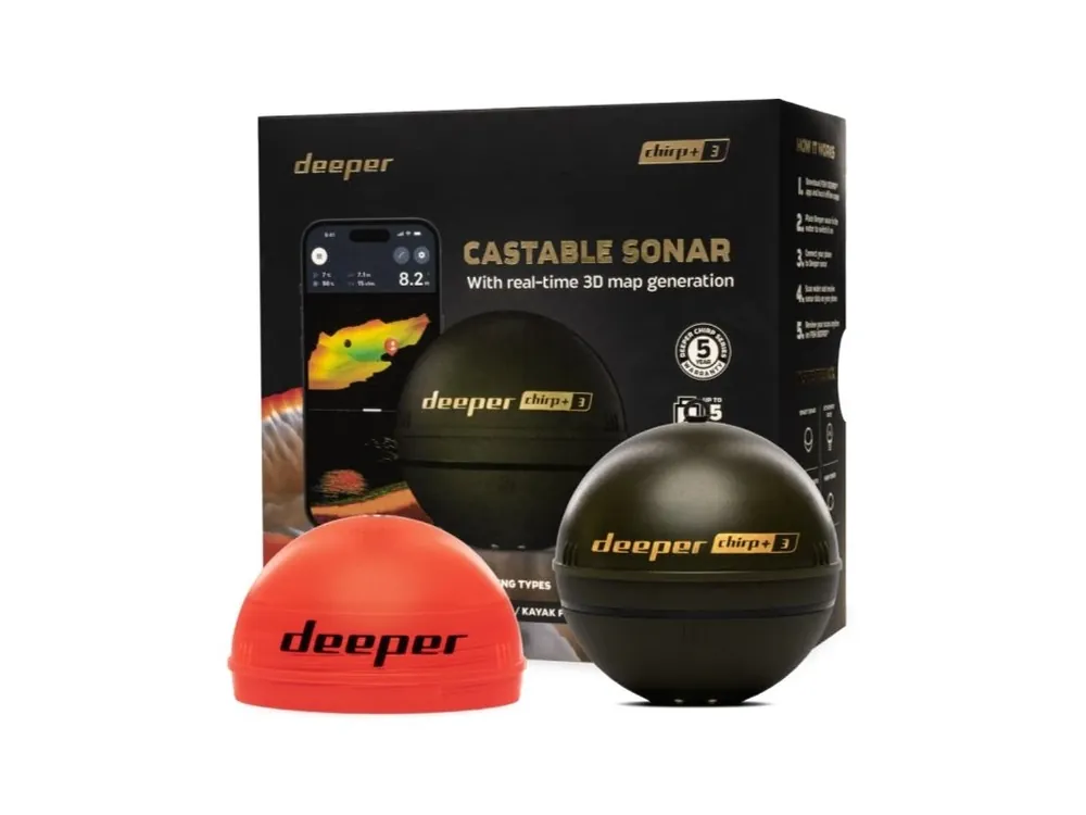 Deeper Echolot Nahazovací Chirp+ 3 Odeslání Ihned