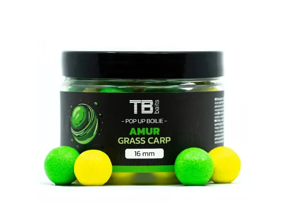 TB Baits Plovoucí Boilie Pop-Up Amur + NHDC 50 g 16 mm Horká Nabídka