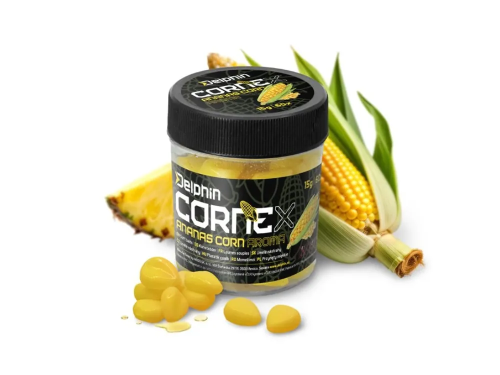 Delphin Plovoucí Nástraha Kukuřice/Ananas Ihned K Objednání
