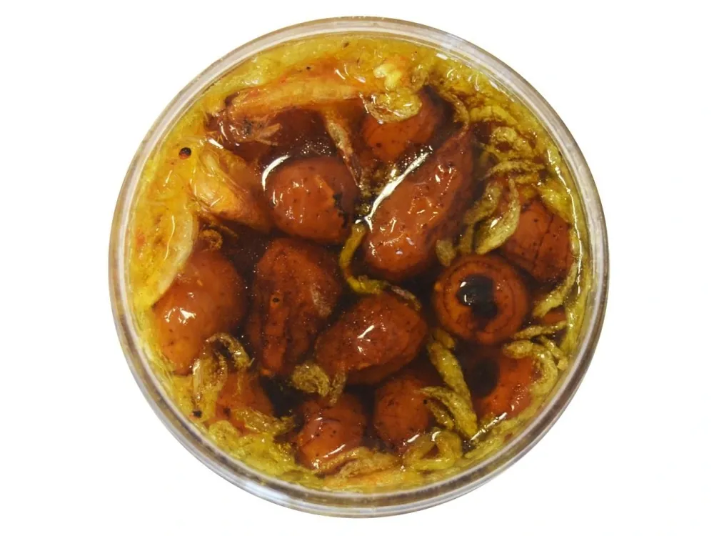 TB Baits Nakládaný Tygří Ořech XXL Seafood + Kreveta 150 ml Vysoce Kvalitní