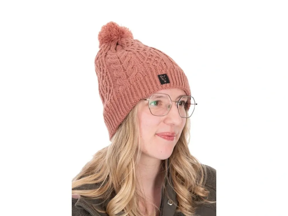 Finální Výprodej Fox Dámská Čepice Ladies Knitted Bobble Hat