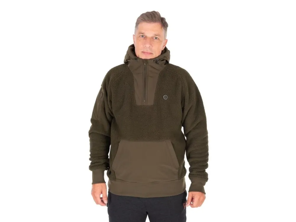 Hit Sezóny Fox Bunda Olive Sherpa Hybrid Jacket