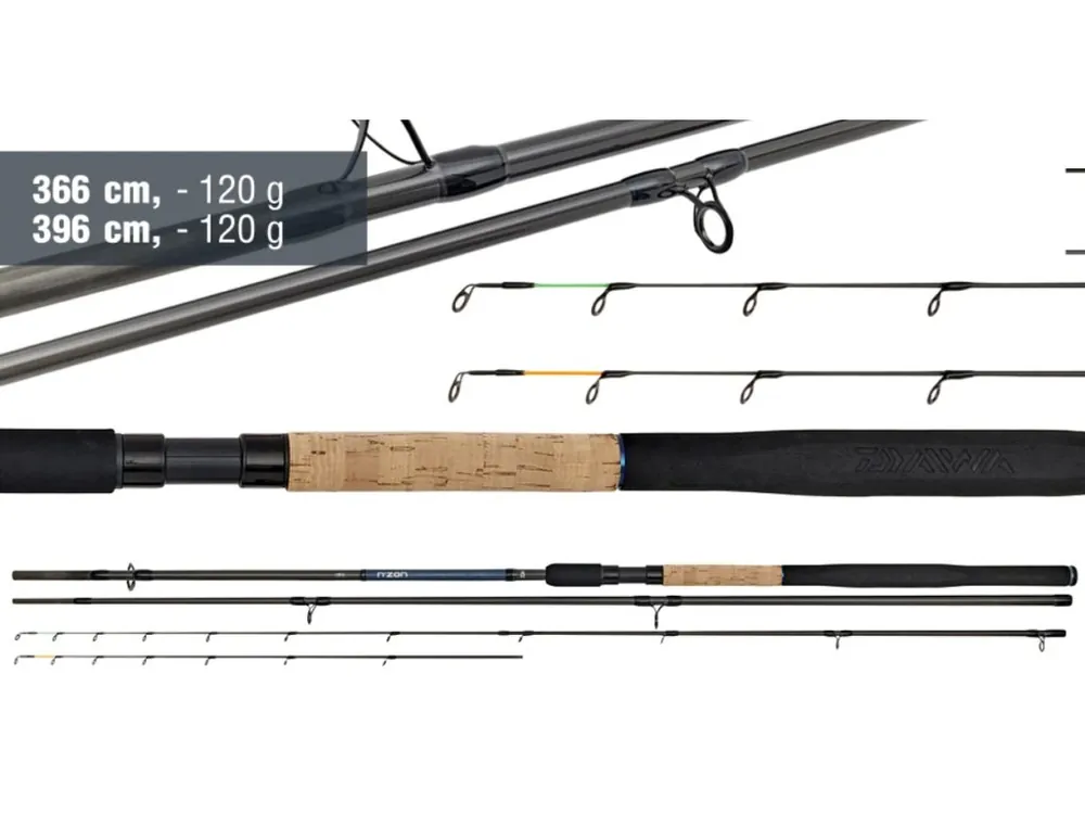 Oblíbený Daiwa Feederový Prut N‘ZON Distance Feeder, 3,66 m 120 g