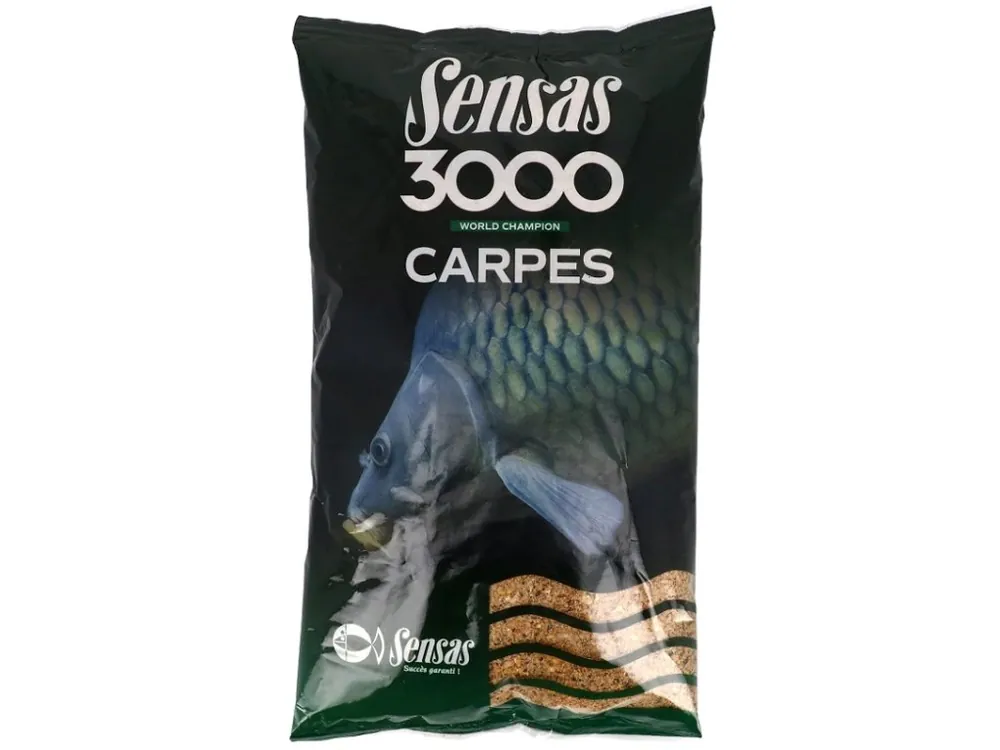 Sensas Krmítková Směs 3000 Carpes - Kapr 1 kg Originální