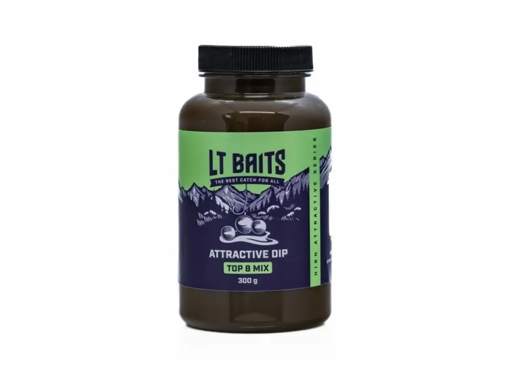 LT Baits Attractive Dip Top 8 Mix 300g Nejlepší Cena