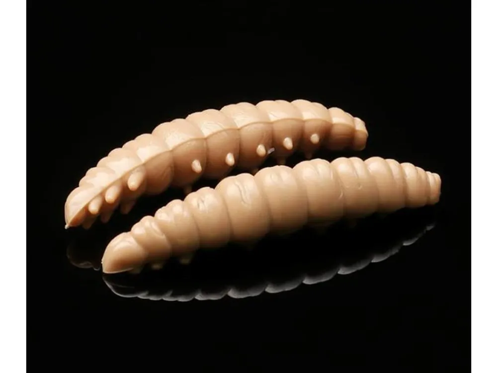 Cenový Hit Libra Lures Gumová Nástraha Larva 30 mm - Pellets 035 - Sýr