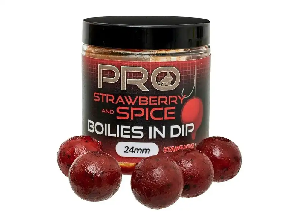 Oblíbený Starbaits Boilies In Dip Probiotic Strawberry Spice 150 g