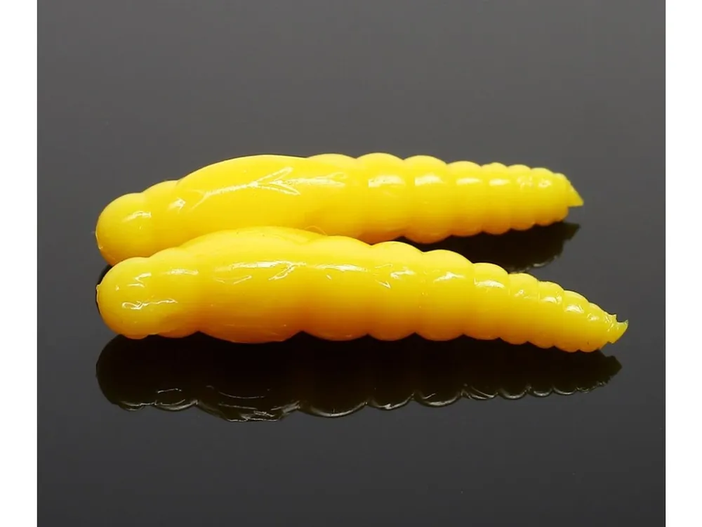 Libra Lures Gumová Nástraha Largo Slim 34 mm - Yellow 007 - Sýr Značkový