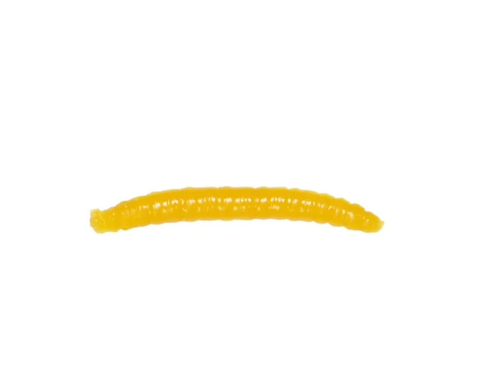 Revol Baits Gumová Nástraha Crane Fly Larva 45 mm - Sýr a Česnek - Žlutá Vysoce Kvalitní