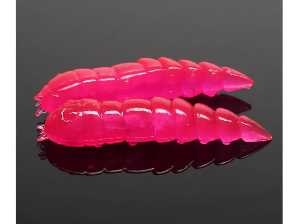 Libra Lures Gumová Nástraha Kukolka 42 mm - Hot Pink 019 - Krill Výprodej