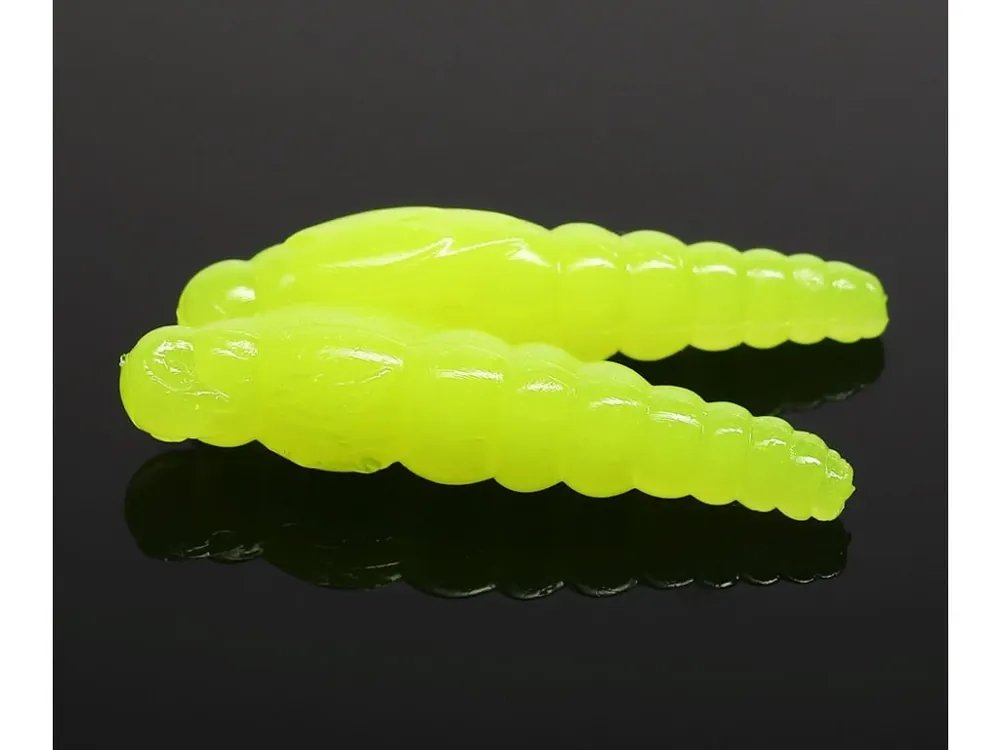 Must-Have Libra Lures Gumová Nástraha Largo Slim 34 mm - Hot Yellow 006 - Krill