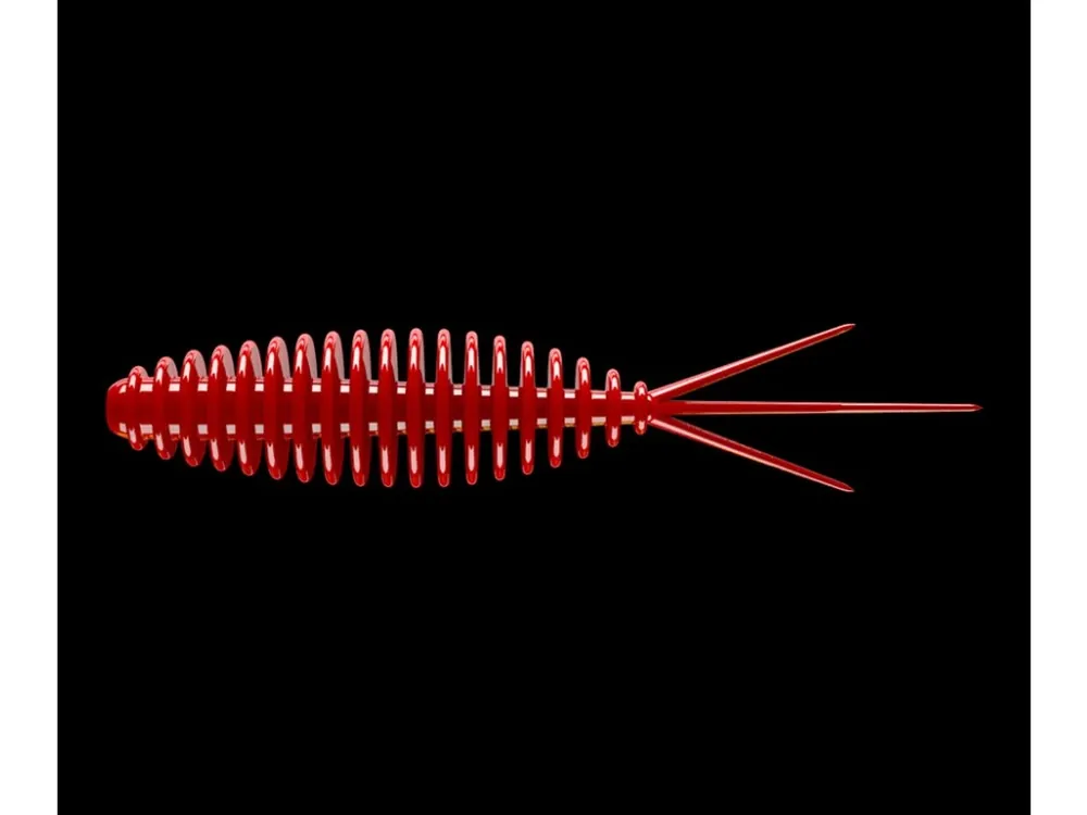 Levný Libra Lures Gumová Nástraha Turbo Worm Mini 35 mm - Red 021 - Krill