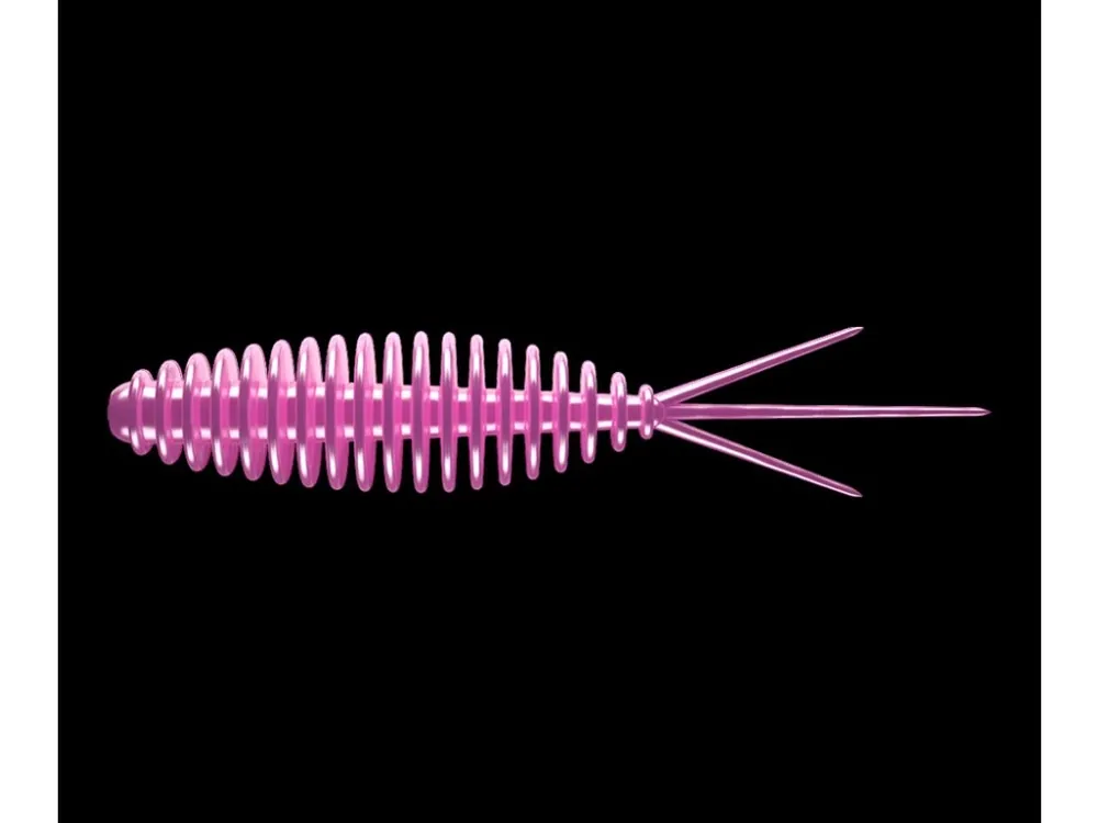 Libra Lures Gumová Nástraha Turbo Worm Mini 35 mm - Pink Pearl 018 - Krill Ověřený