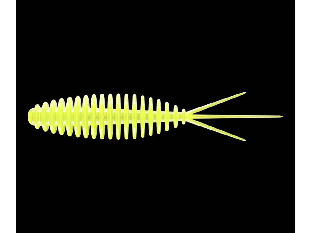 Libra Lures Gumová Nástraha Turbo Worm Mini 35 mm - Hot Yellow 006 - Sýr Sezónní Sleva