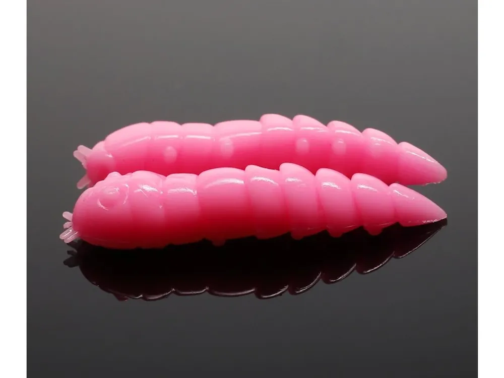 Libra Lures Gumová Nástraha Kukolka 42 mm - Bubble Gum 017 - Sýr Akční Cena