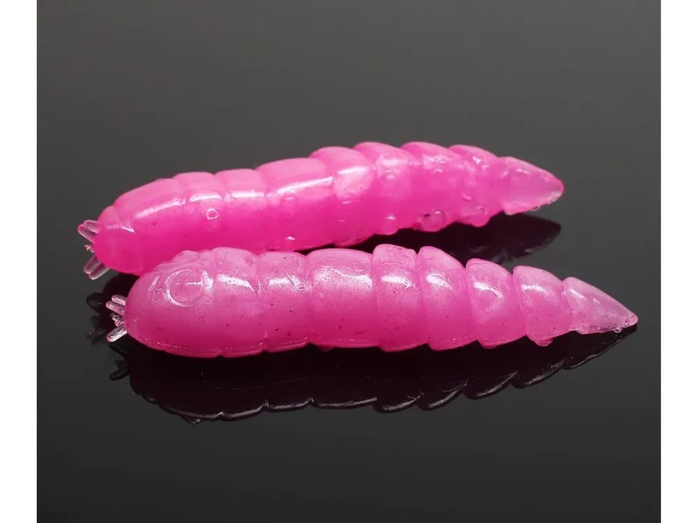 Libra Lures Gumová Nástraha Kukolka 27 mm - Pink Pearl 018 - Sýr Sleva