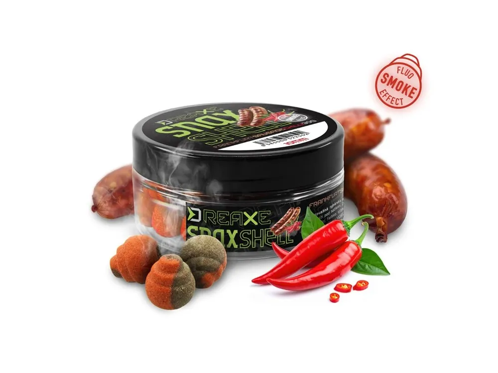 Akční Cena Delphin Wafters D Snax Shell Frankfurtská Klobása Chilli 30 g