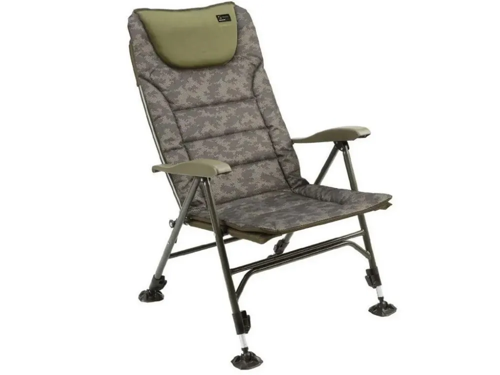 Carp Spirit Křeslo Magnum Camo Hi-Back Chair Hit Sezóny