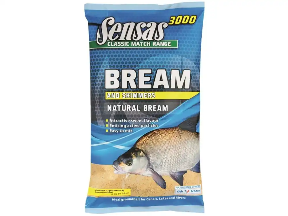 Sensas Krmítková Směs 3000 UK - Natural Cejn 1 kg Expresní Doručení
