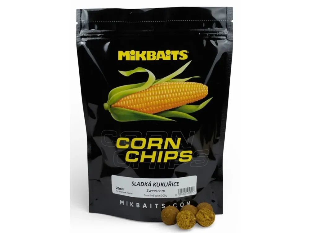 Mikbaits Boilie Corn Chips Sladká Kukuřice Odeslání Ihned
