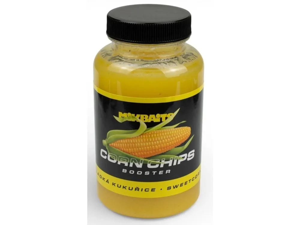Mikbaits Booster Corn Chips Sladká Kukuřice 250 ml Ověřený