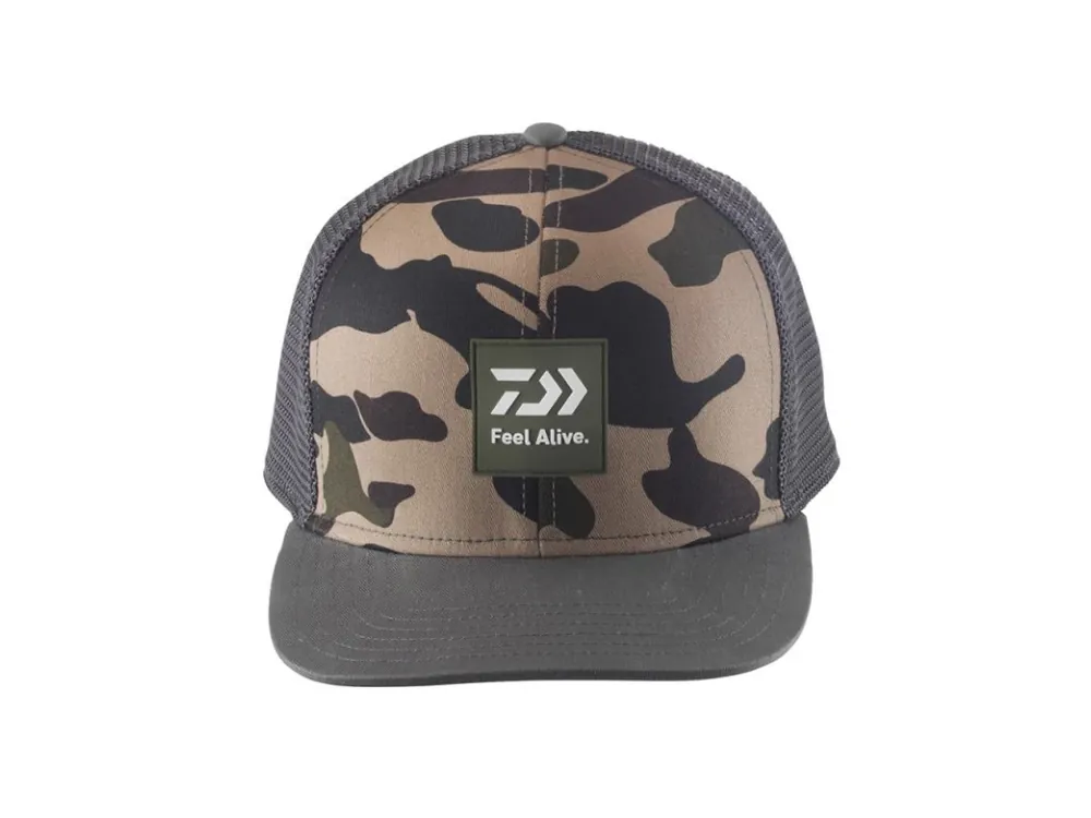 Horká Nabídka Daiwa Kšiltovka D-Vec Cap Wild Camo - Grey