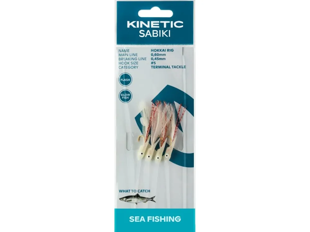 Kinetic Mořský Návazec Sabiki Hokkai Cooper Flasch 5 130 cm Akce