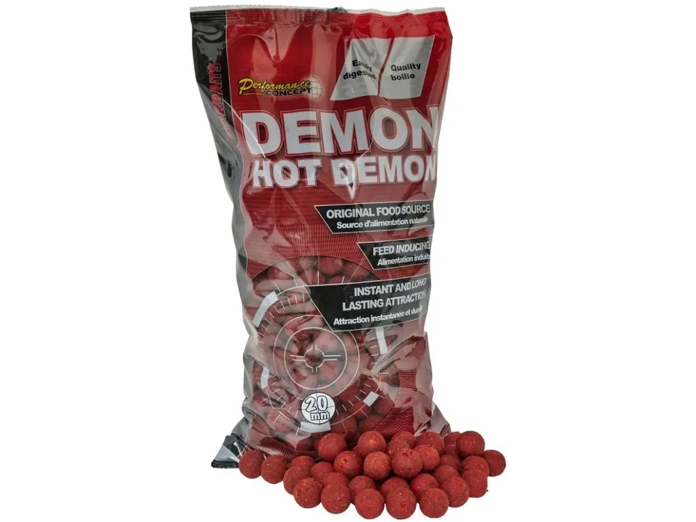 Značkový StarBaits Boilies Hot Demon 2kg 20mm