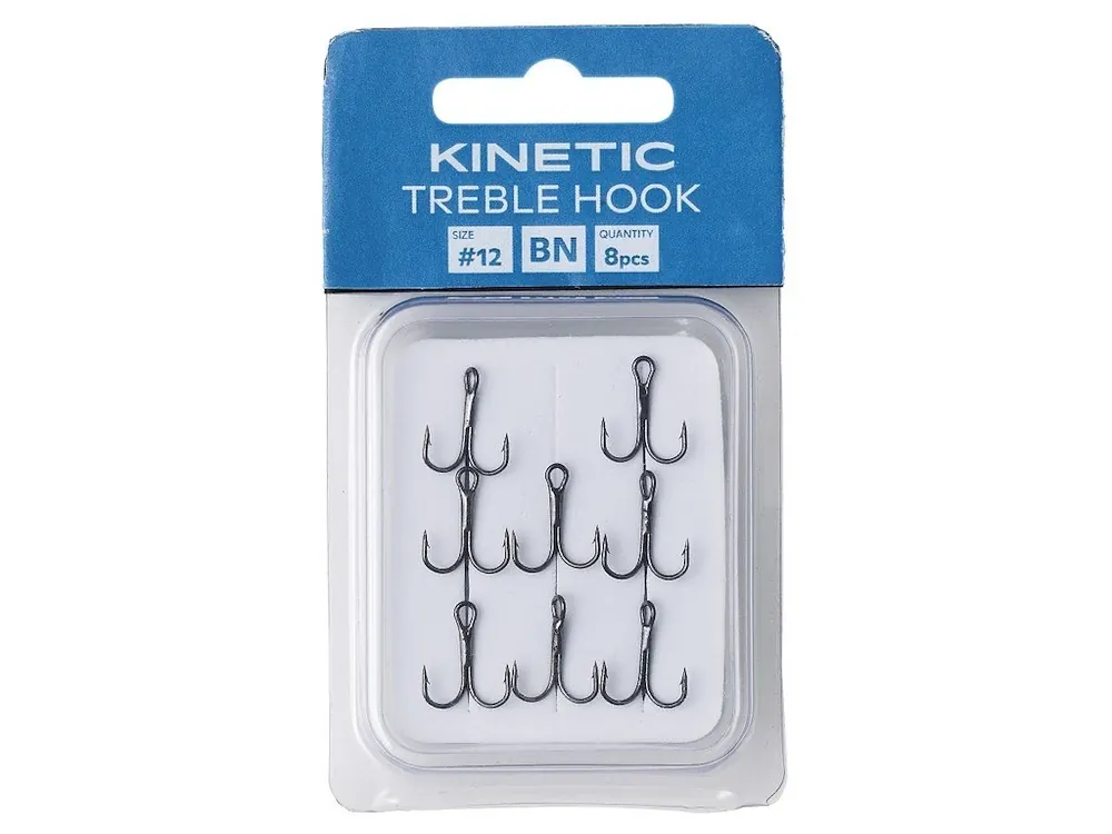 Výhodná Nabídka Kinetic Trojháčky Treble Hook Black Nickel