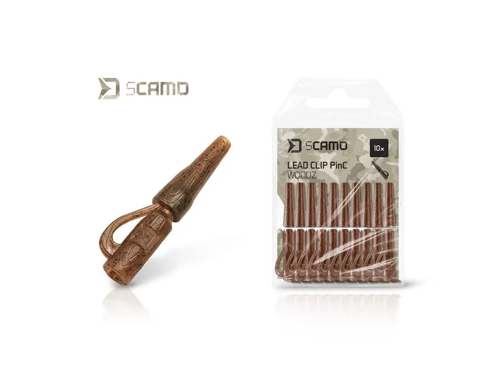 Delphin Závěsky sCAMO PinC WOODZ Klip Na Olovo 10 ks Cenově Výhodný