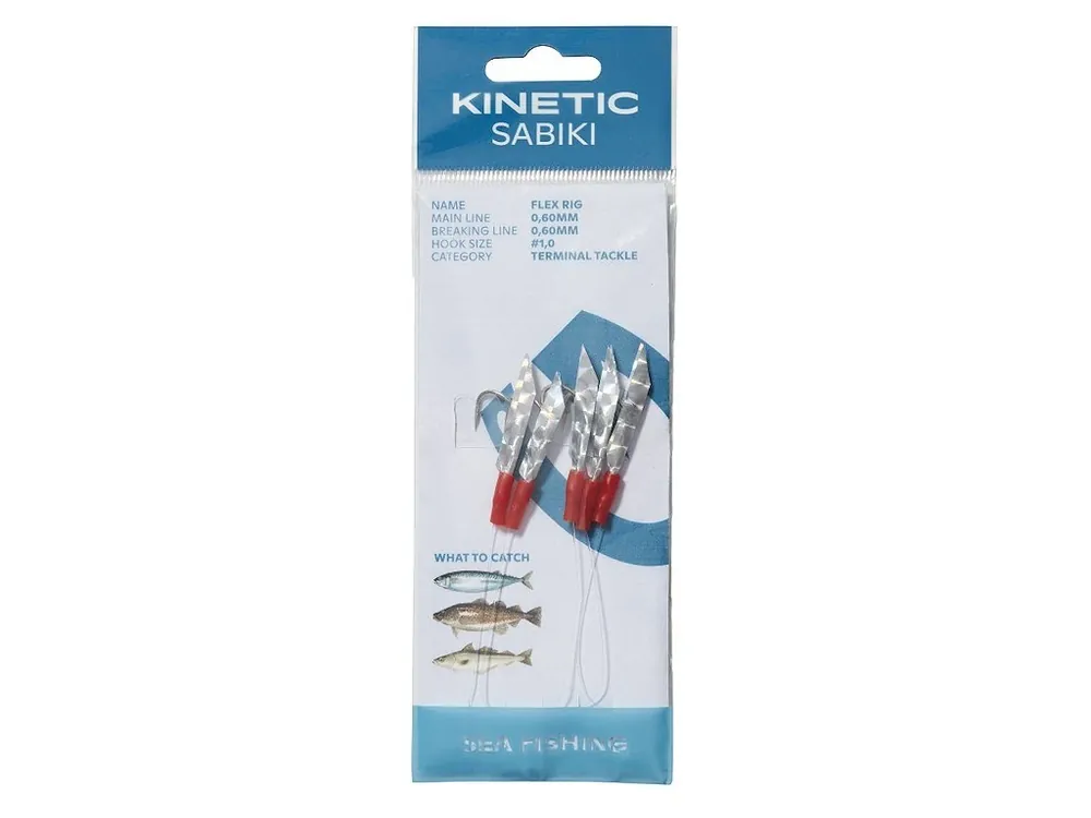 Kinetic Mořský Návazec Sabiki Holo-Flex 1/0 200 cm Autentický