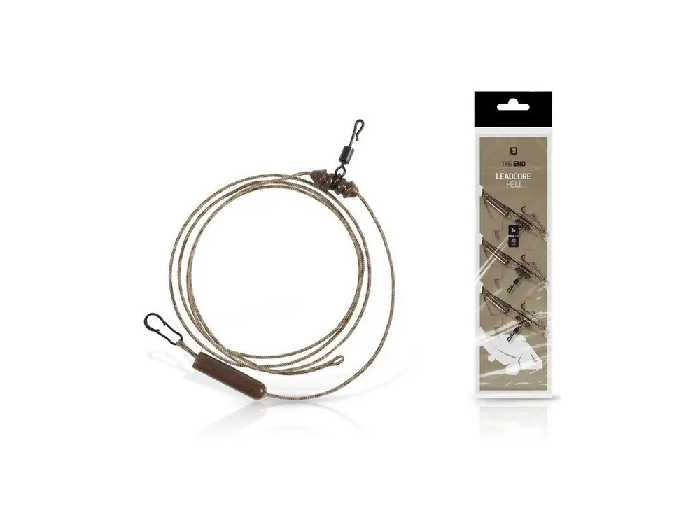 Delphin Montáž TheEND Leadcore HELI 80 cm 3 ks Autentický