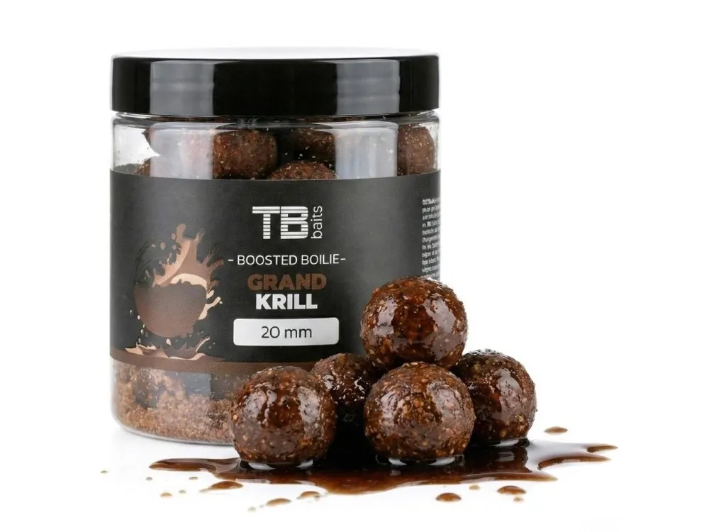 TB Baits Boosterované Boilie Grand Krill 120 g Cenově Výhodný