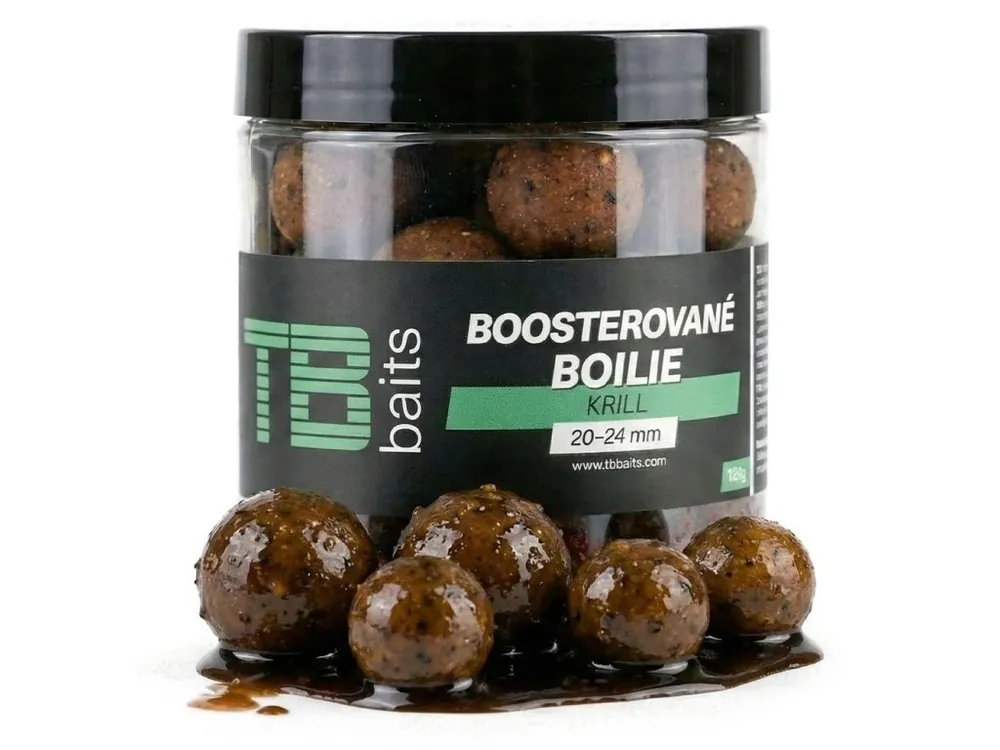 Super Cena TB Baits Boosterované Boilie Krill 120 g 20-24 mm