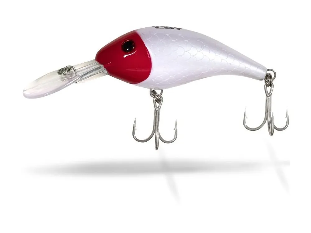 Finální Výprodej Black Cat Wobler Cranker Red/Glow in the Dark 16 cm 50 g
