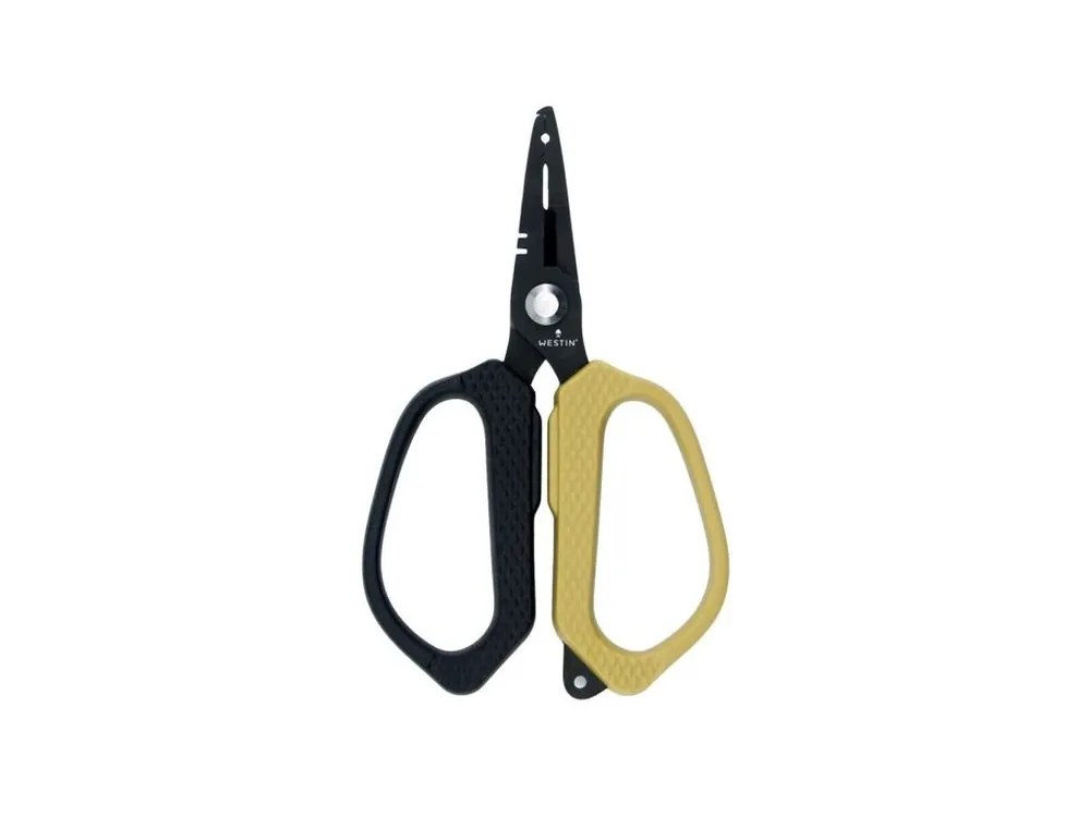 Zlevněný Westin Nůžky Braid Scissor & Splitring Plier Black Sand