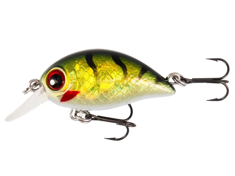 Ověřený Mikado Wobler Shimmy 34 mm 3 g Green Perch